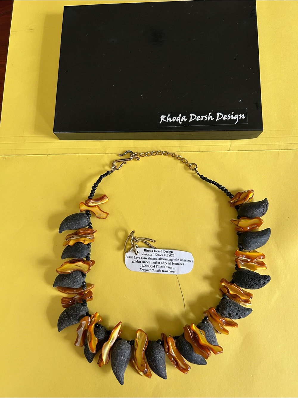 Unique Rhoda Dersh Designs NECKLACE Series # B 679